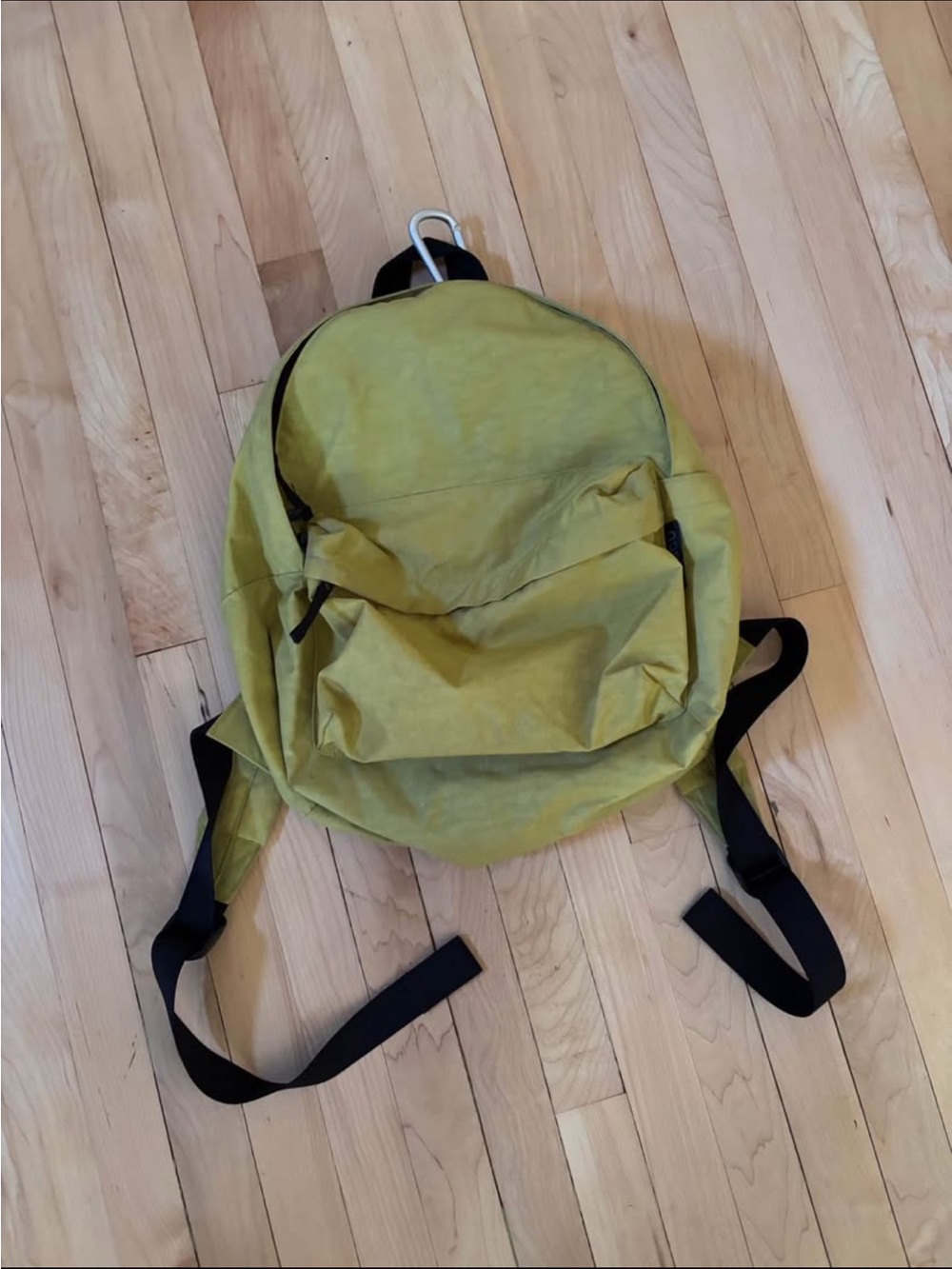 BAGGU Green Backpack